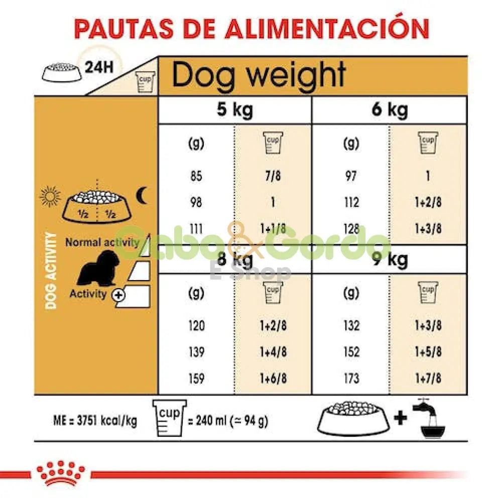 ROYAL CANIN RAZA Cavalier King Charles Adult 3 kg Gabo y Gordo E Shop, la mejor tienda online en Gran Canaria, Islas Canarias, España, tienda online para mascotas, perros, gatos, conejos, tortugas, animales, accesorios para mascotas en general. 
Gabo y Gordo E Shop is the best online pet shop in Gran Canaria, Canary Islands, Spain.