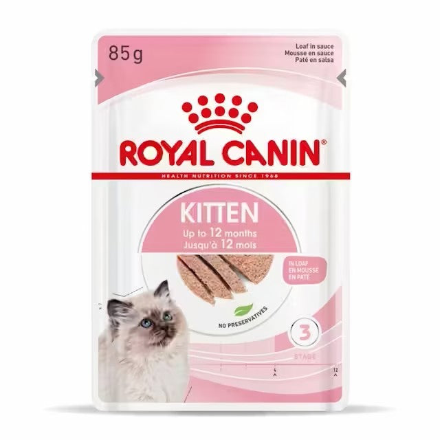ROYAL CANIN Kitten Loaf paté para gatitos 12 x 85 g