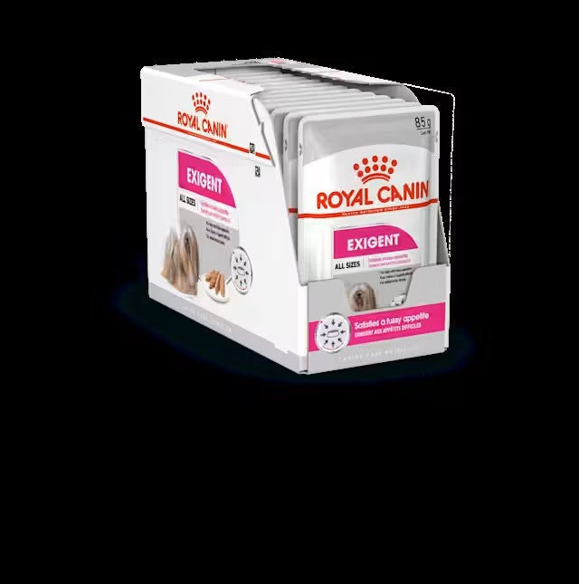 ROYAL CANIN EXIGENT 85 g Gabo y Gordo E Shop, la mejor tienda online en las Islas Canarias, España, tienda online para mascotas, perros, gatos, conejos, tortugas, animales, accesorios para mascotas en general.