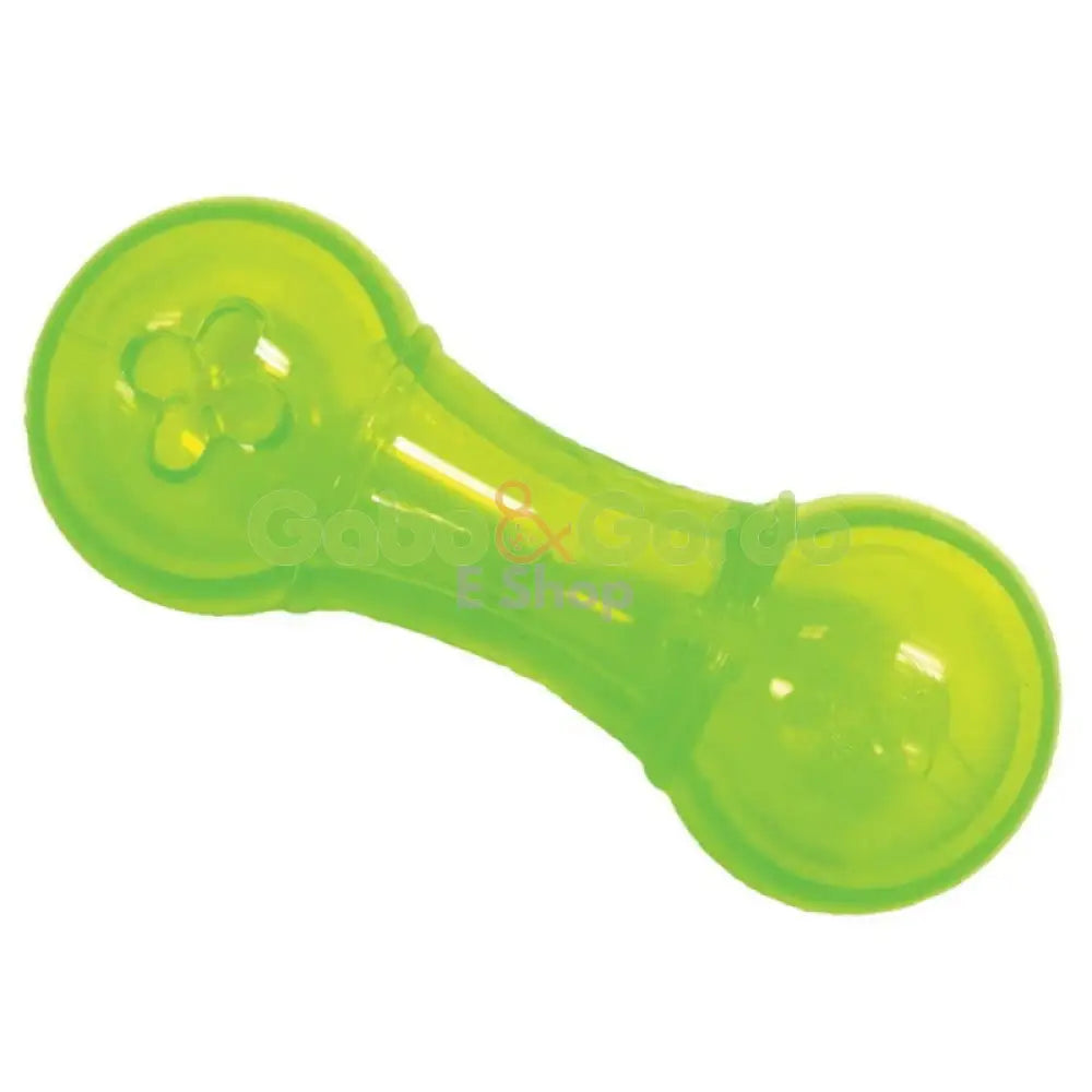 STARMARK treat dispensing SQUEAKEE | Juguete hueso dispensador de alimentos para perro