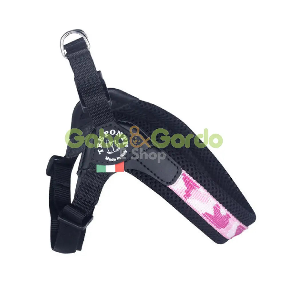 TRE PONTI arnés ajustable rosa camuflaje para mascotas.  Gabo y Gordo E Shop, la mejor tienda online en las Islas Canarias, España, tienda online para mascotas, perros, gatos, conejos, tortugas, animales, accesorios para mascotas en general. 
Gabo y Gordo E Shop in Canary Islands, the best store for pets, dogs, cats, rabbits, turtles, animals, pet accessories.