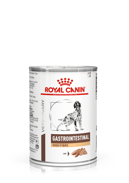 ROYAL CANIN Gastrointestinal High Fibre | Comida húmeda para perros adultos.  Gabo y Gordo E Shop, la mejor tienda online en las Islas Canarias, España, tienda online para mascotas, perros, gatos, conejos, tortugas, animales, accesorios para mascotas en general. 
Gabo y Gordo E Shop in Canary Islands, the best store for pets, dogs, cats, rabbits, turtles, animals, pet accessories.