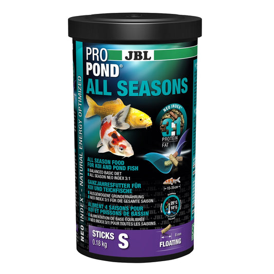 JBL PROPOND STICKS S ALL SEASON Gabo&Gordo Pet Shop en Las Palmas de Gran Canaria tienda para mascotas, perros, gatos, conejos, tortugas, animales, accesorios para mascotas