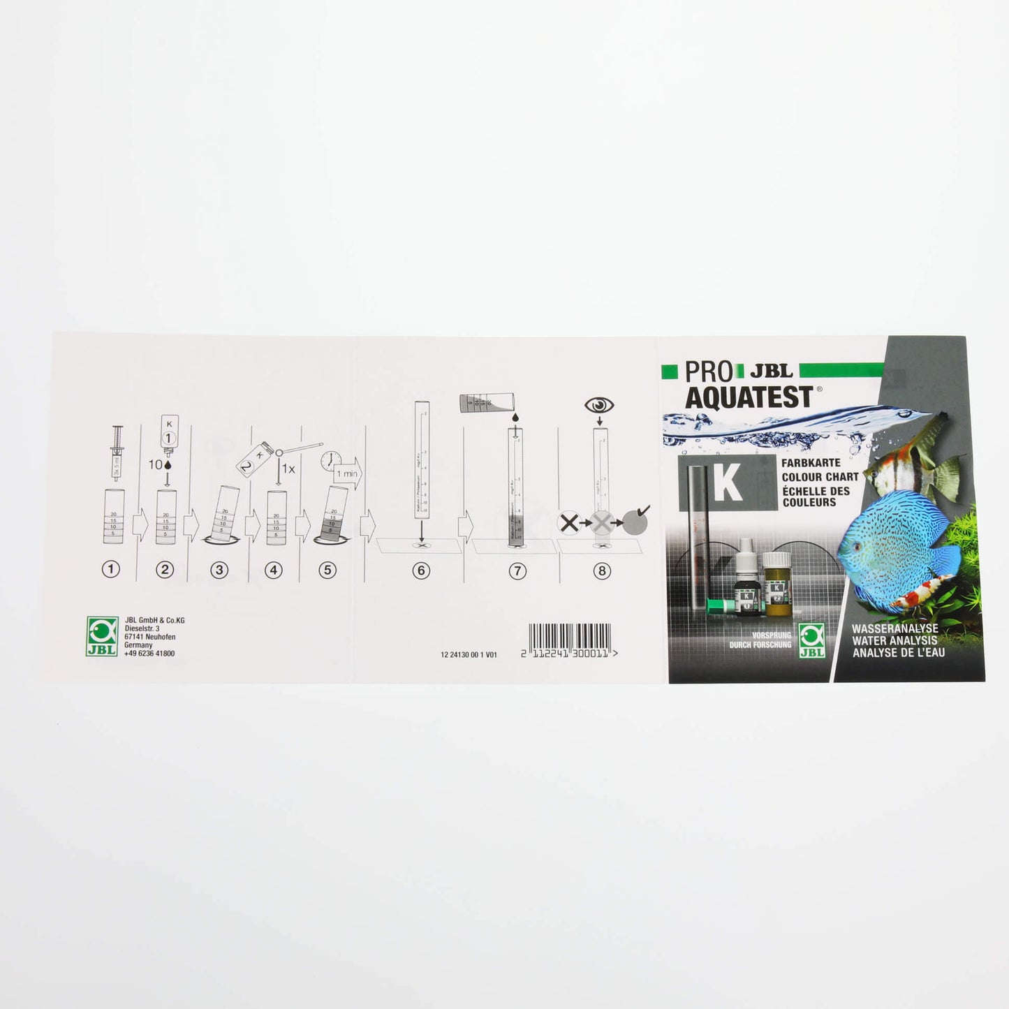 JBL TEST K POTASIO PROAQUA Gabo&Gordo Pet Shop en Las Palmas de Gran Canaria tienda para mascotas, perros, gatos, conejos, tortugas, animales, accesorios para mascotas