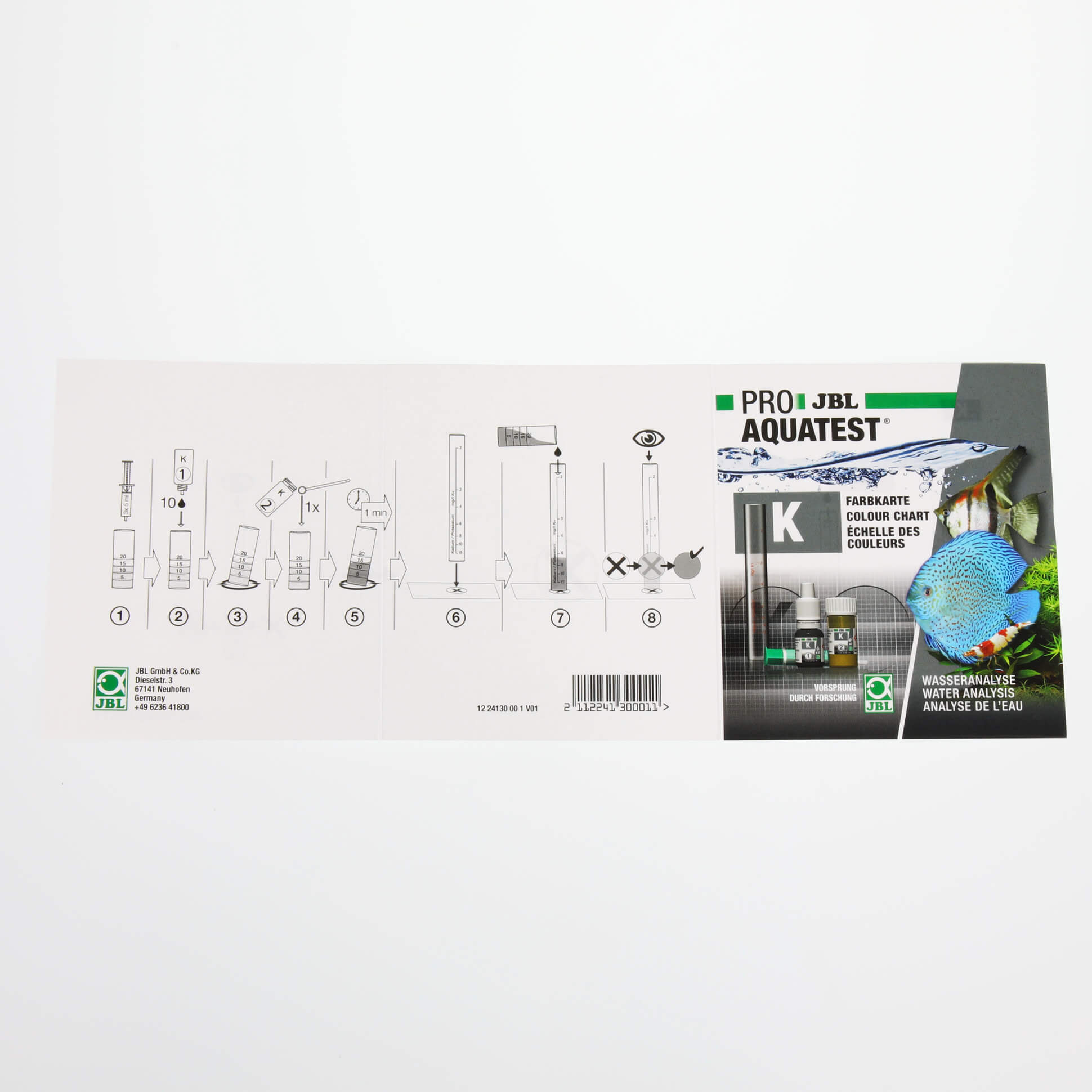 JBL TEST K POTASIO PROAQUA Gabo&Gordo Pet Shop en Las Palmas de Gran Canaria tienda para mascotas, perros, gatos, conejos, tortugas, animales, accesorios para mascotas