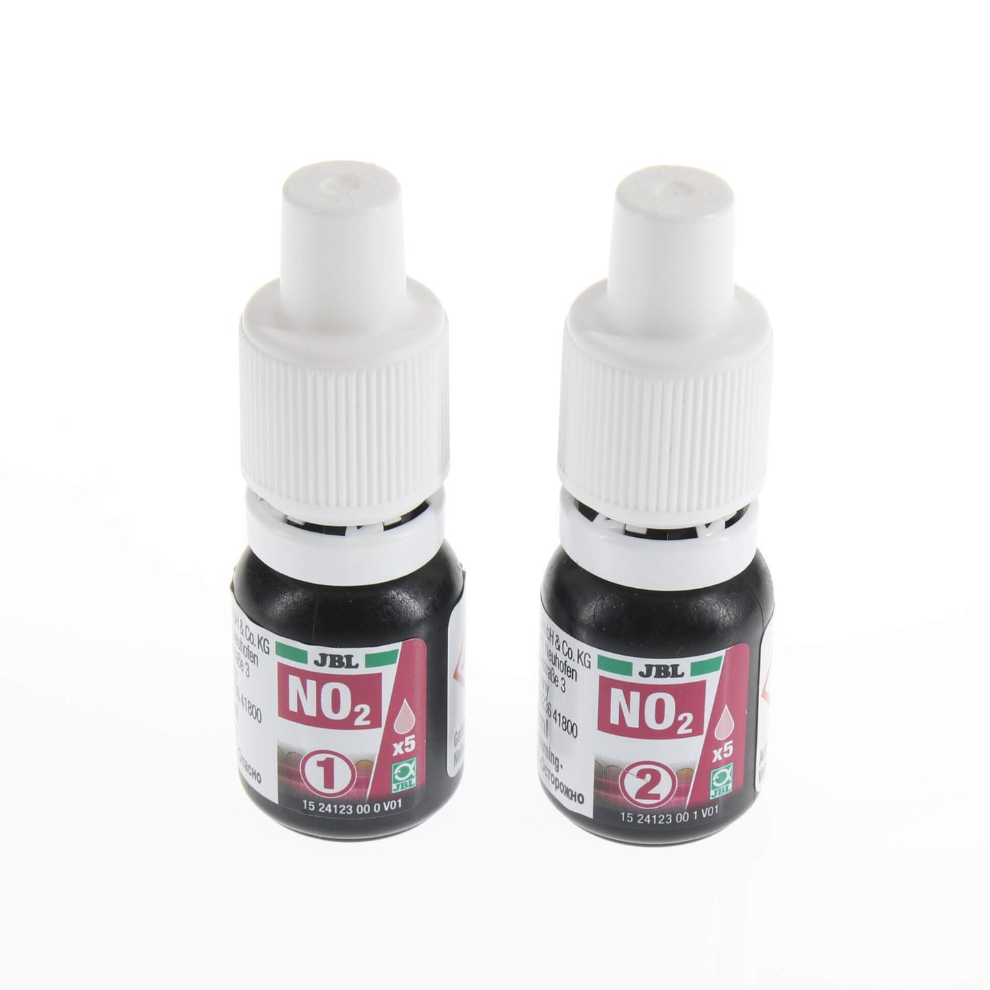 JBL PROAQUATEST NO2 nitrito Test rápido para determinar la concentración de nitritos en acuarios marinos y de agua dulce y en estanques