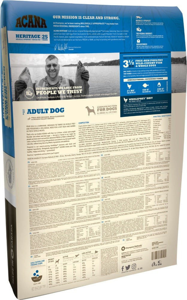 ACANA dog ADULT PIENSO PARA PERROS Gabo y Gordo E Shop, la mejor tienda online en las Islas Canarias, España, tienda online para mascotas, perros, gatos, conejos, tortugas, animales, accesorios para mascotas en general.
Gabo y Gordo E Shop in Canary Islands, the best store for pets, dogs, cats, rabbits, turtles, animals, pet accessories.
