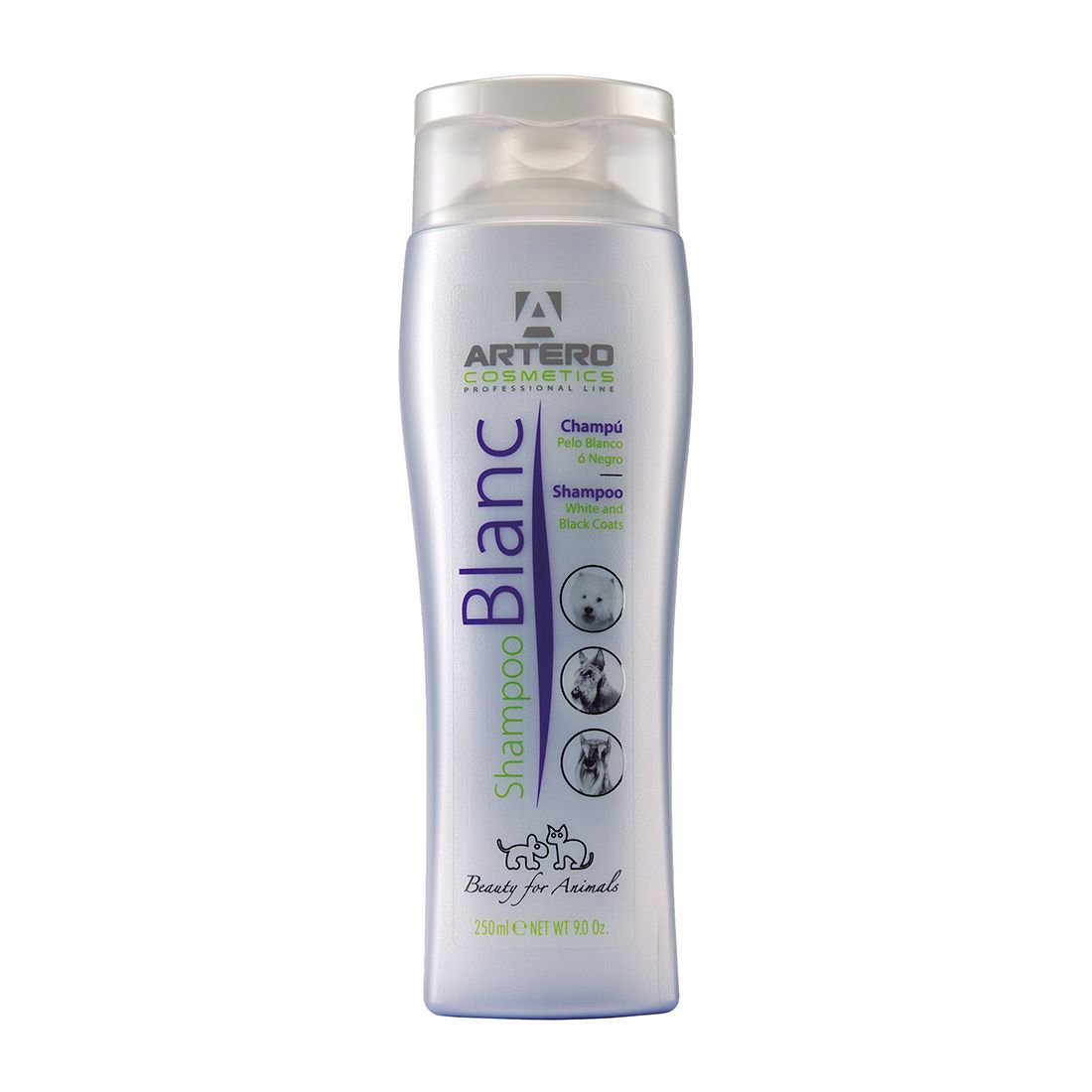 Artero Champú Blanc 250Ml en Gabo&Gordo Pet Shop en Las Palmas de Gran Canaria tienda para mascotas, perros, gatos, conejos, tortugas, animales