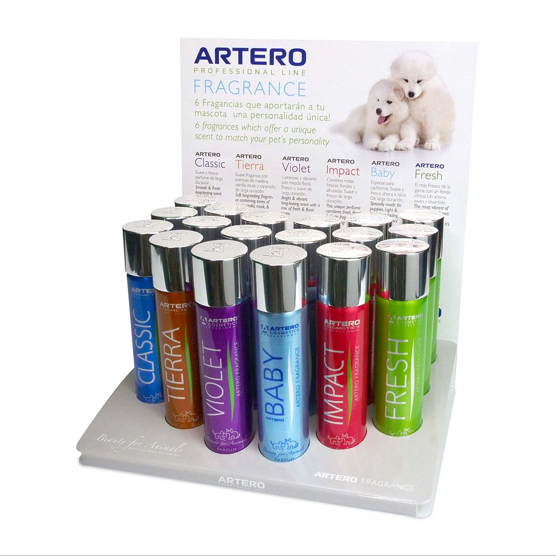 Compra Artero Perfume Fresh 90 ml para perros al mejor precio. Fragancia suave y duradera con ingredientes naturales. Envío gratis en Gran Canaria desde 30 €. ¡Haz que tu mascota huela genial!