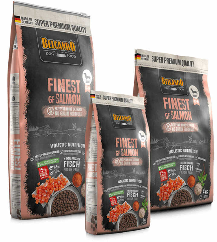 PIENSO BELCANDO FINEST GRAIN FREE SALMÓN Pienso para perros sin cereales Gabo&Gordo Pet Shop en Las Palmas de Gran Canaria tienda para mascotas, perros, gatos, conejos, tortugas, animales, accesorios para mascotas