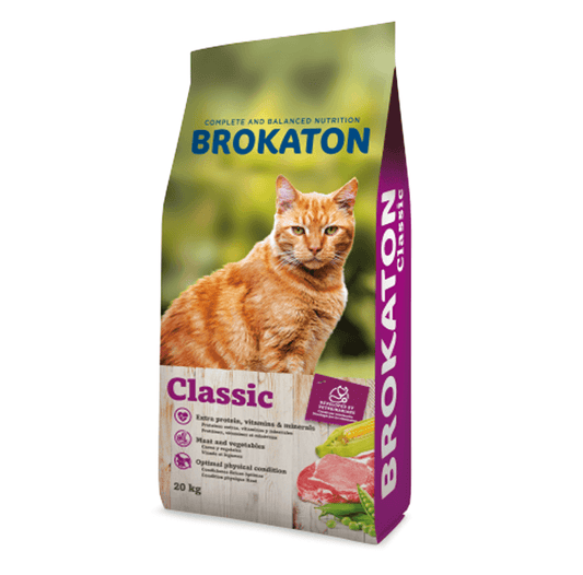 BROKATON CLASSIC GATOS 20 kg ALIMENTO PARA GATOS  Gabo&Gordo Pet Shop en Las Palmas de Gran Canaria tienda para mascotas, perros, gatos, conejos, tortugas, animales, accesorios para mascotas