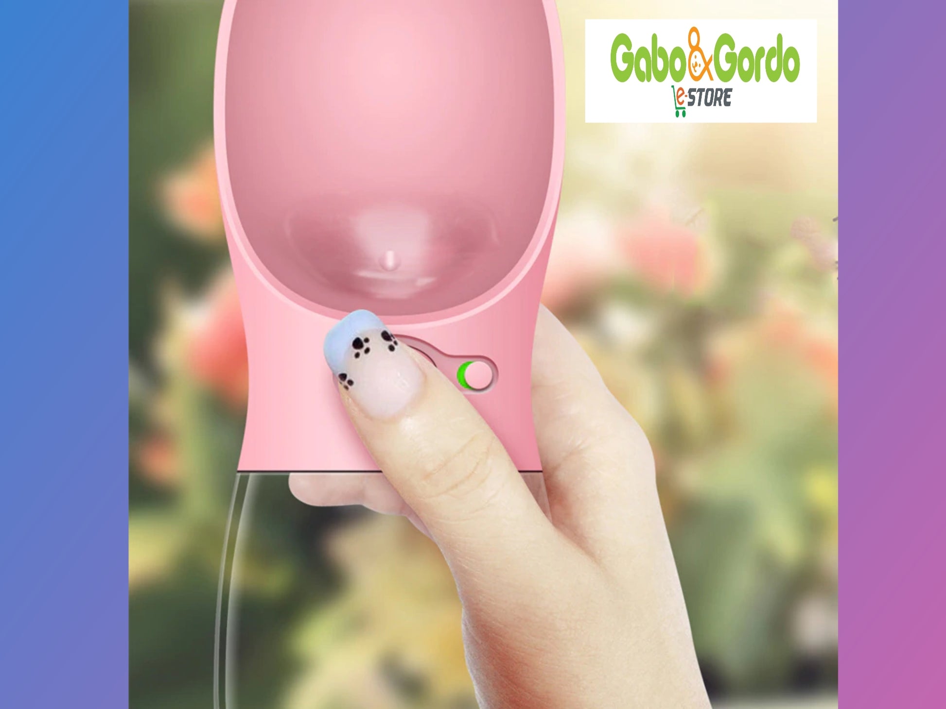 BOTELLA ANTI DERRAME PARA PERROS Y GATOS Gabo&Gordo Pet Shop en Las Palmas de Gran Canaria tienda para mascotas, perros, gatos, conejos, tortugas, animales, accesorios para mascotas