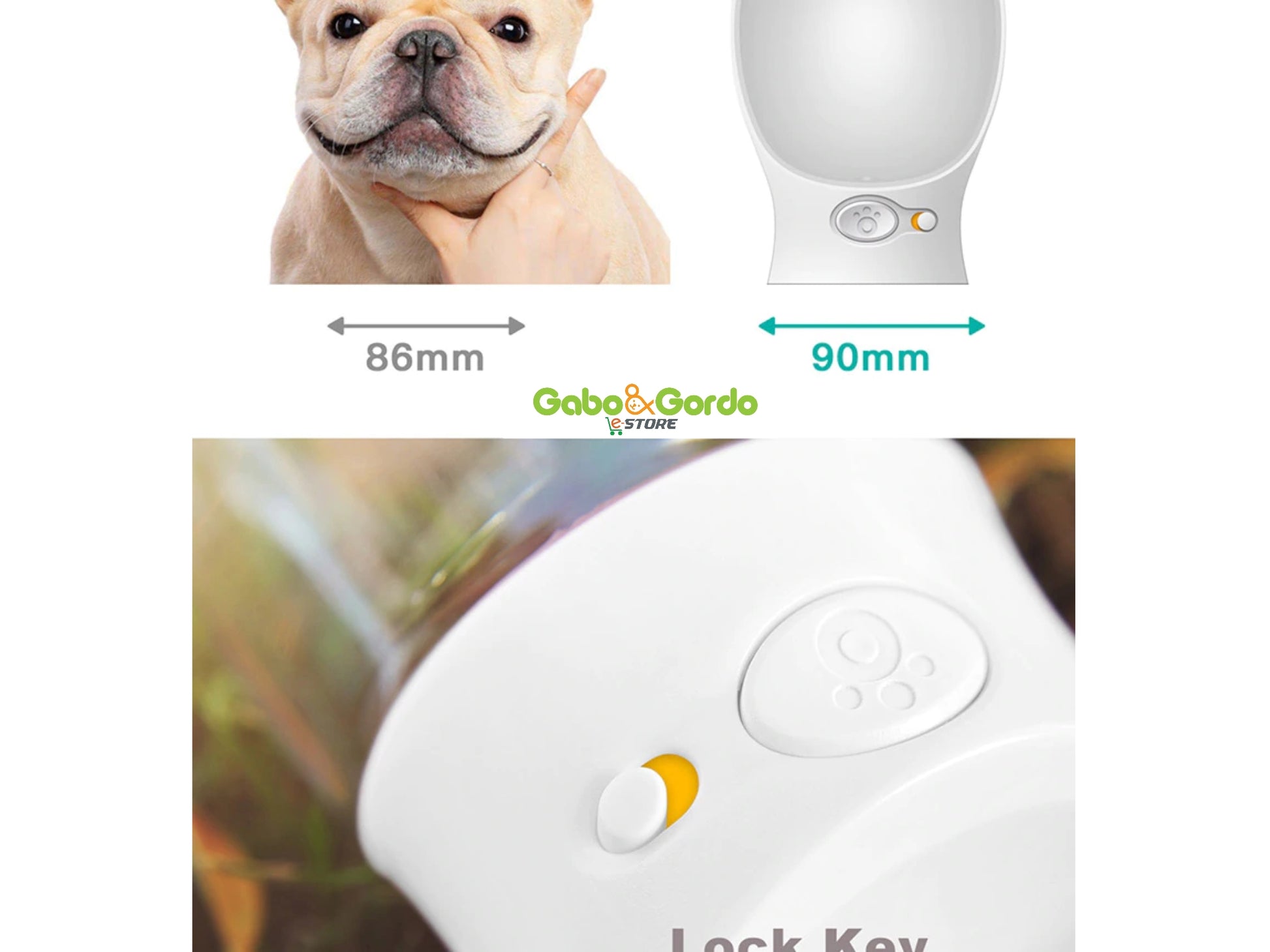 BOTELLA ANTI DERRAME PARA PERROS Y GATOS Gabo&Gordo Pet Shop en Las Palmas de Gran Canaria tienda para mascotas, perros, gatos, conejos, tortugas, animales, accesorios para mascotas