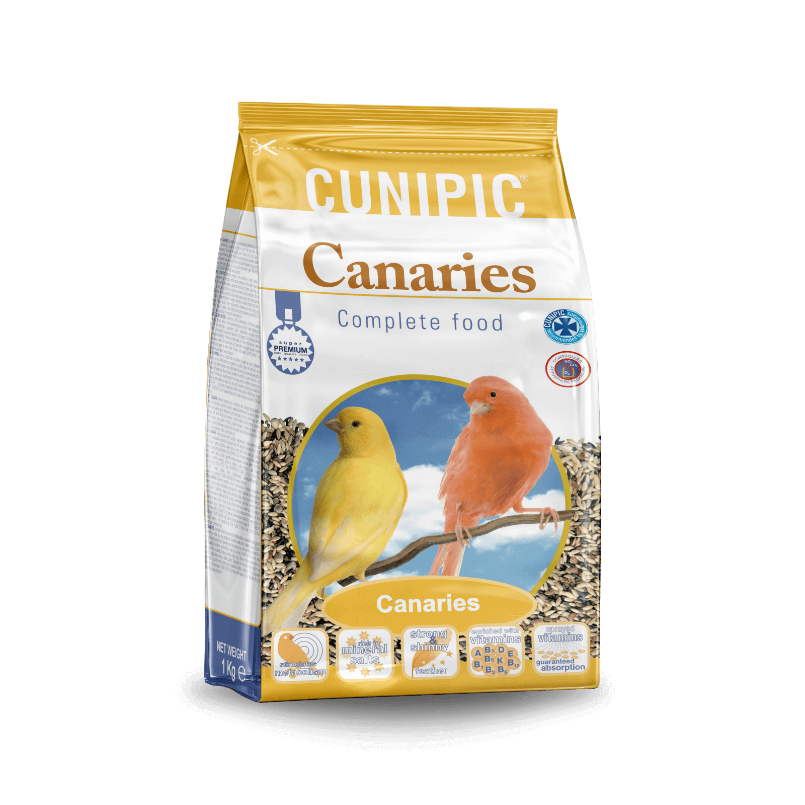 CUNIPIC LOVE BIRDS Canarios 1 kg