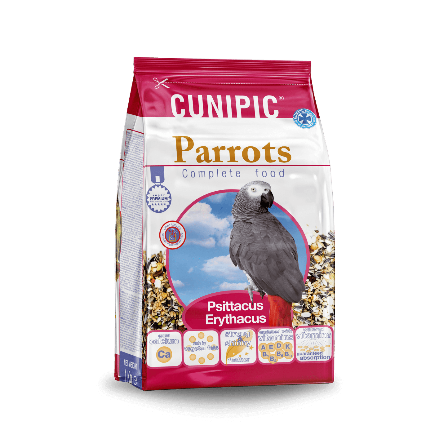Alimento para Loros 1kg y 3 kg Premium Line Gabo&Gordo Pet Shop en Las Palmas de Gran Canaria tienda para mascotas, perros, gatos, conejos, tortugas, animales, accesorios para mascotas