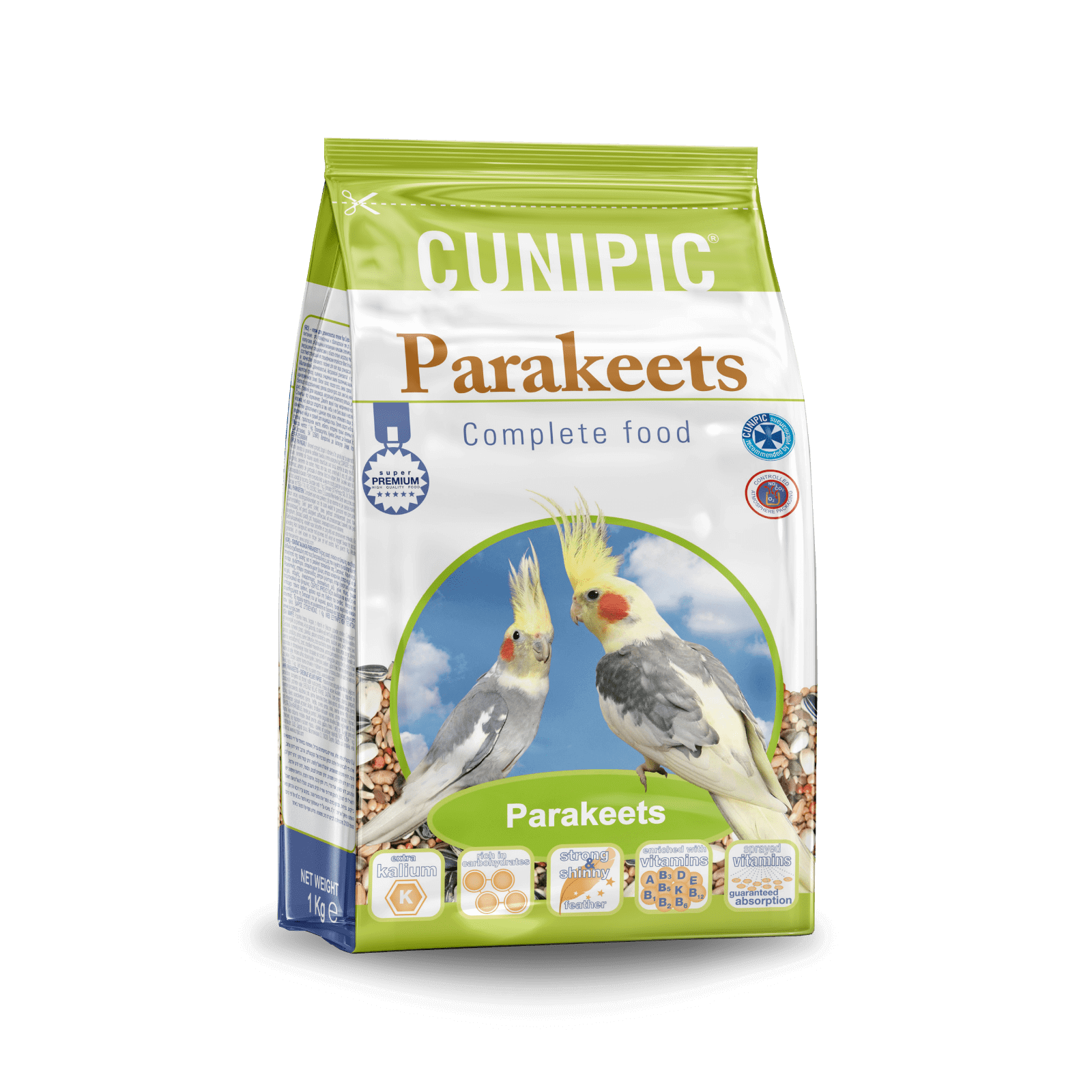 CUNIPIC LOVE BIRDS Ninfas 3 kg