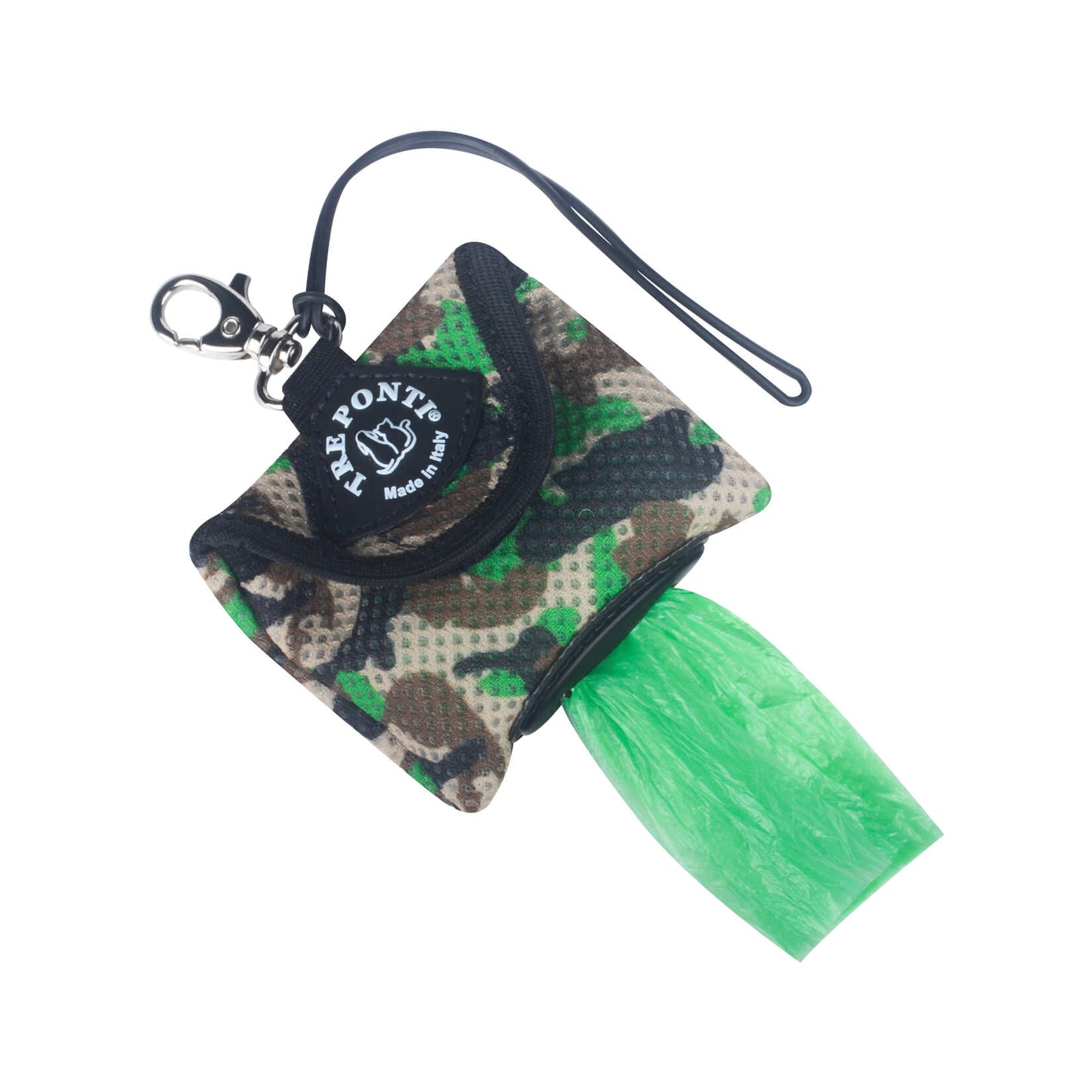 TRE PONTI DISPENSADOR BOLSAS SMILE DOG VERDE CAMUFLAJE