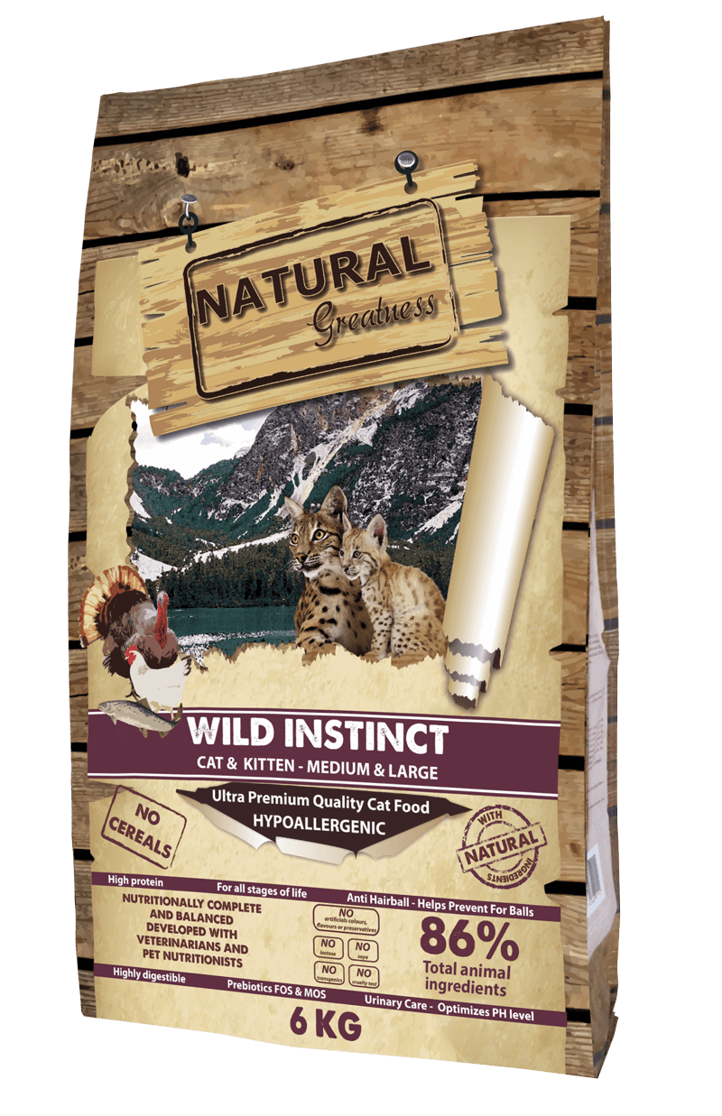 NATURAL GREATNESS RECETA WILD INSTINCT ULTRA PREMIUM GATOS NO CEREALS (RAZAS MEDIANAS Y GRANDES) Gabo y Gordo E Shop, la mejor tienda online en las Islas Canarias, España, tienda online para mascotas, perros, gatos, conejos, tortugas, animales, accesorios para mascotas en general.
Gabo y Gordo E Shop in Canary Islands, the best store for pets, dogs, cats, rabbits, turtles, animals, pet accessories.