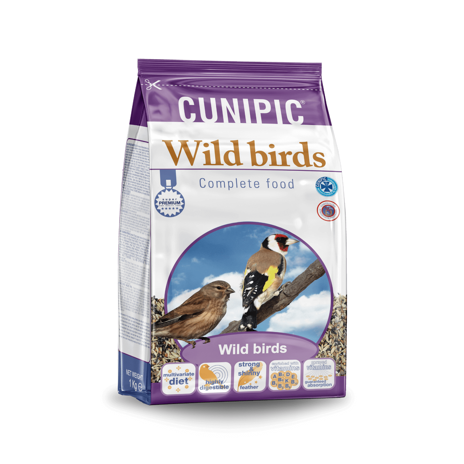 CUNIPIC LOVE BIRDS Aves Silvestres 1 kg