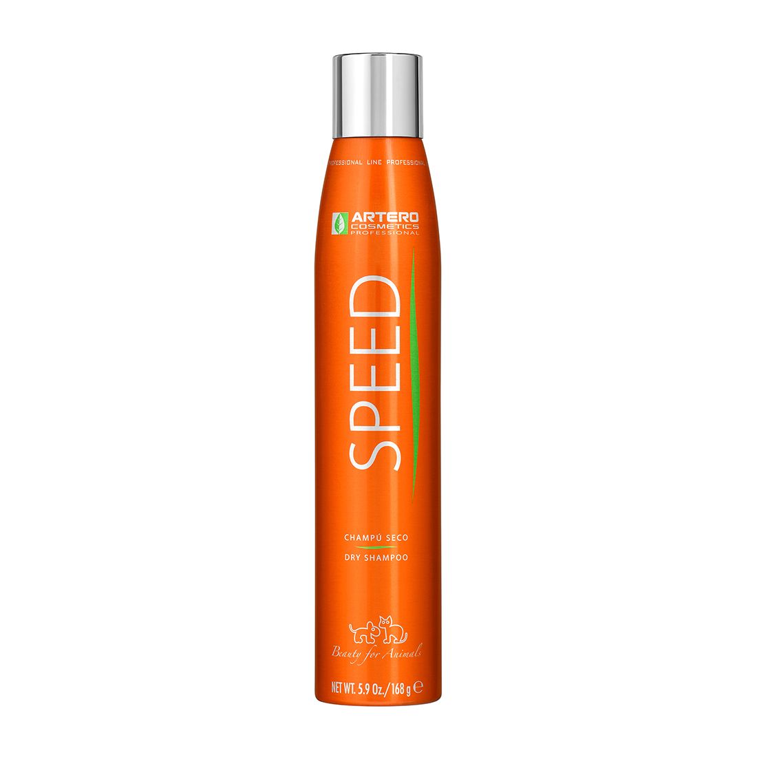 Champú seco Artero Speed 300 ml en spray para limpieza sin agua en perros y gatos