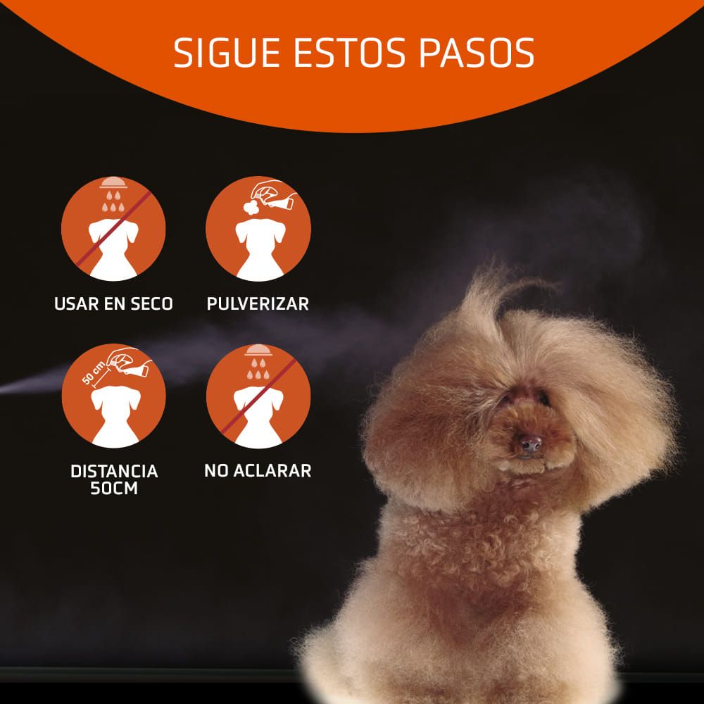 Champú seco Artero Speed 300 ml en spray para limpieza sin agua en perros y gatos
