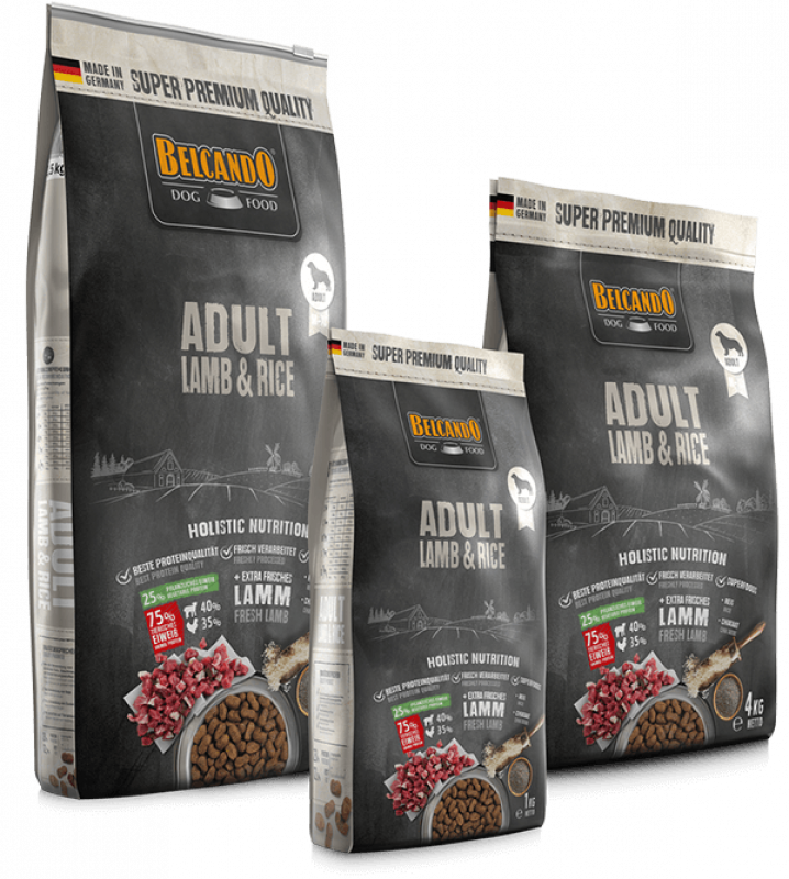 BELCANDO Adult Lamb & Rice – Pienso con cordero y arroz para perros sensibles