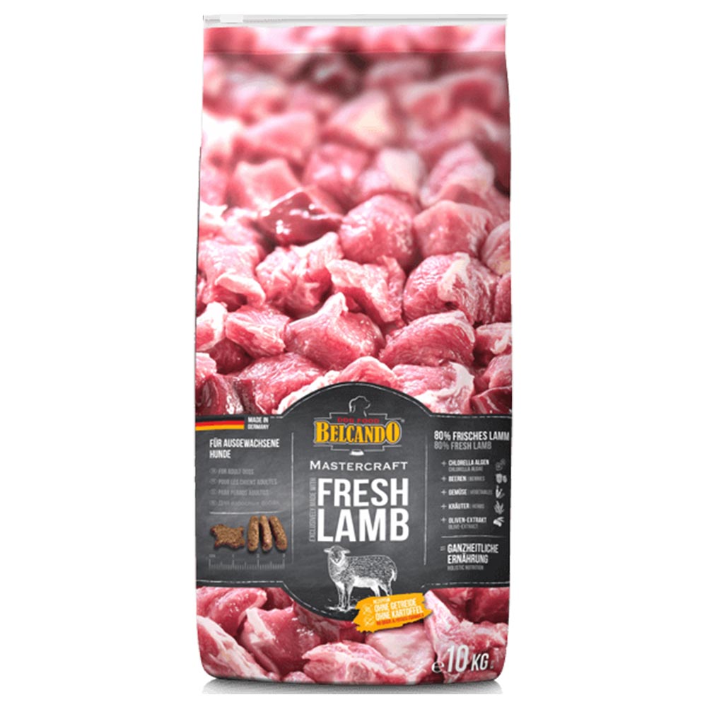BELCANDO Mastercraft Fresh Lamb | Pienso con Cordero fresco sin cereales para perros. Gabo y Gordo Pet Shop en las Islas Canarias, España, tienda online para mascotas, perros, gatos, conejos, tortugas, animales, accesorios para mascotas en general.