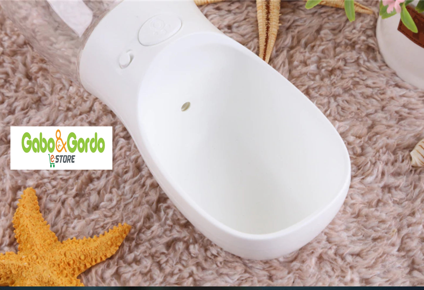 Botella antiderrame portátil para perros y gatos 550 ml color elegante