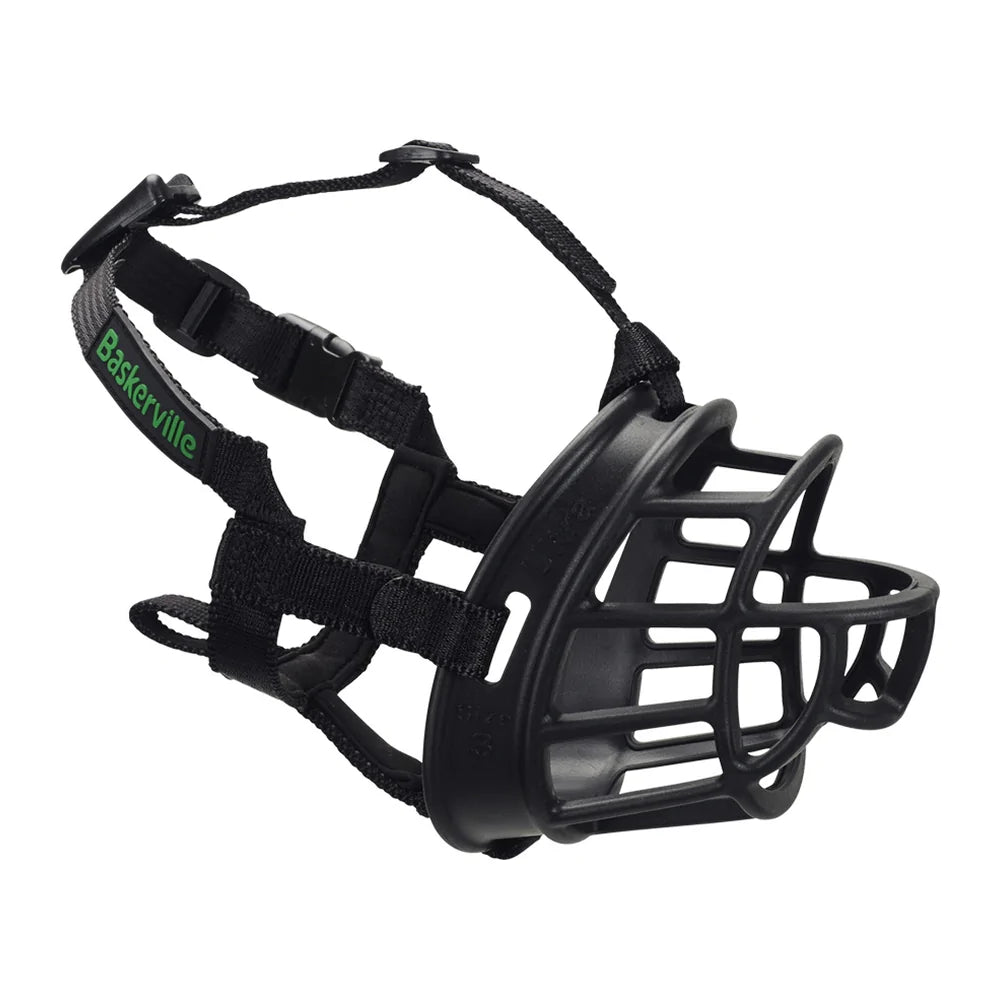 Bozal Baskerville Ultra Muzzle negro en diferentes tallas para perros