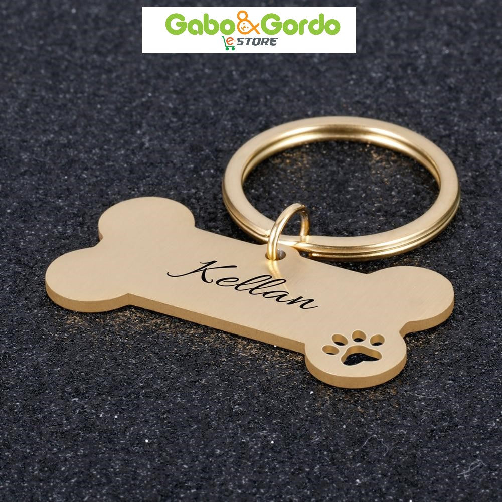 PLACA DE IDENTIFICACIÓN CON GRABADO GRATIS