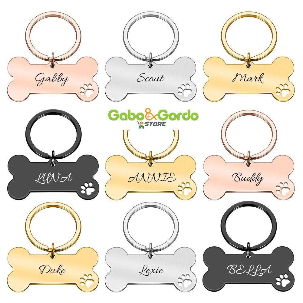 PLACA DE IDENTIFICACIÓN CON GRABADO GRATIS