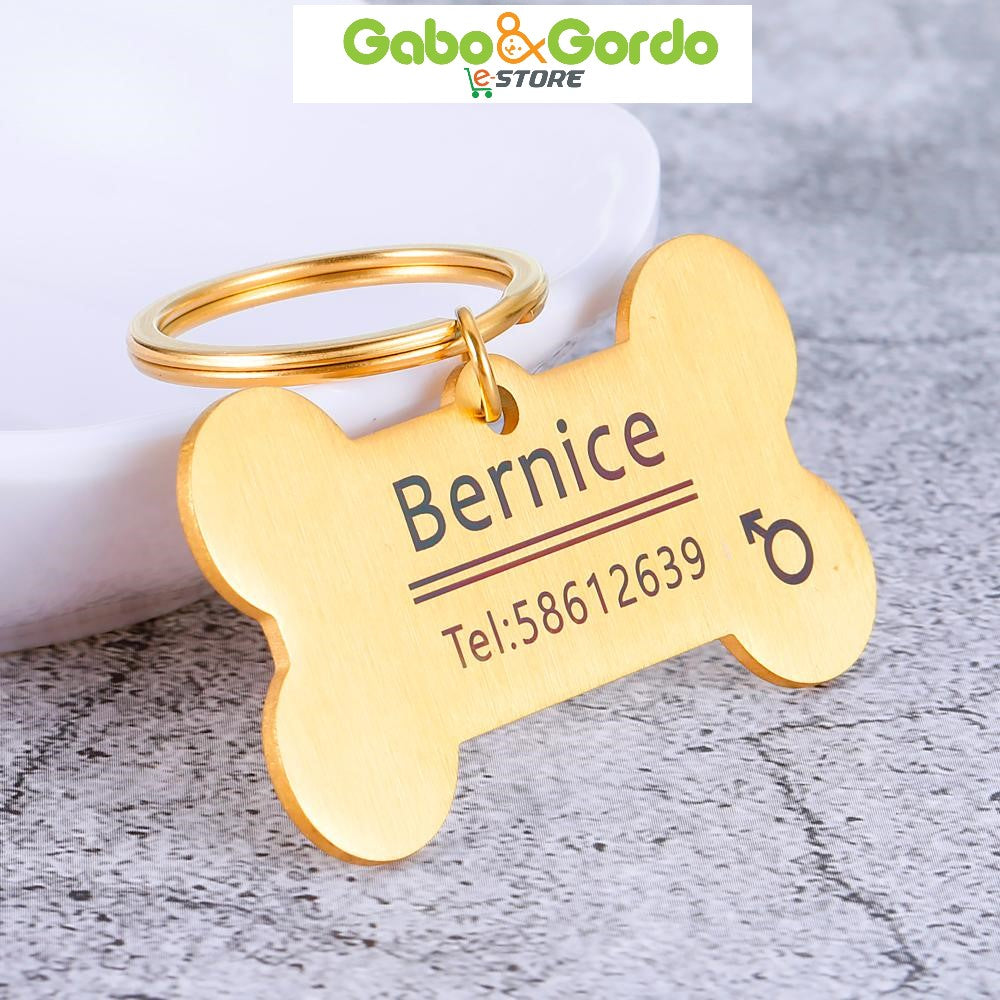 PLACA DE IDENTIFICACIÓN CON GRABADO GRATIS