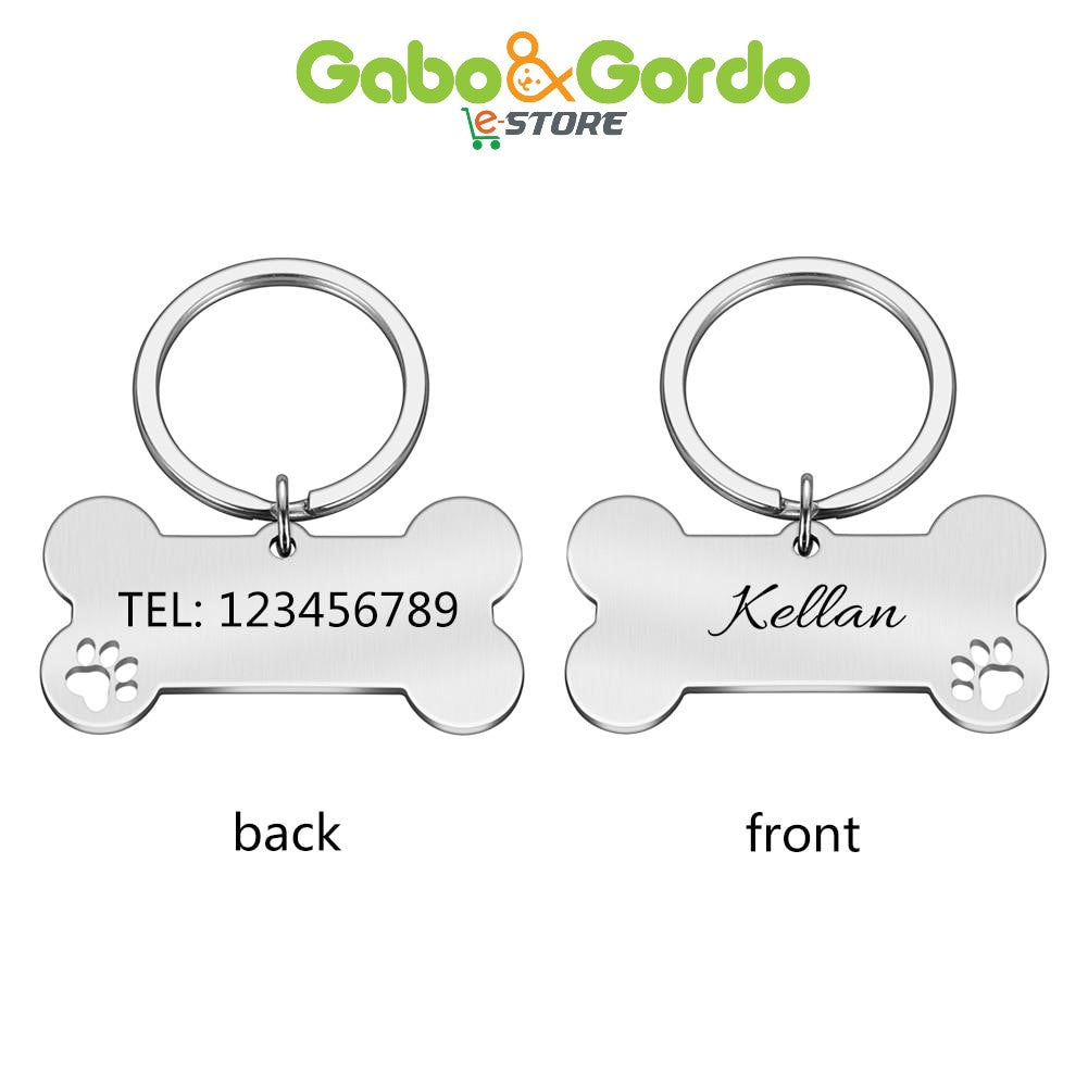 PLACA DE IDENTIFICACIÓN CON GRABADO GRATIS