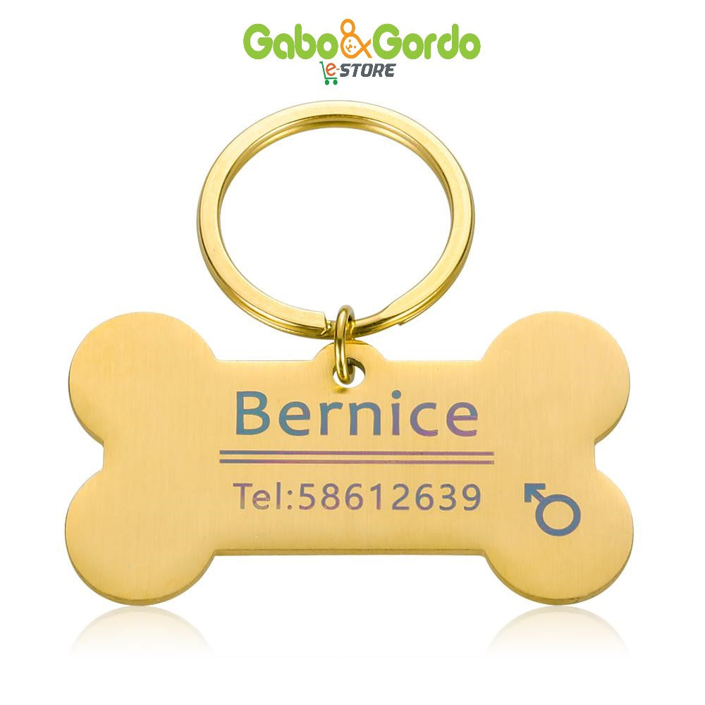PLACA DE IDENTIFICACIÓN CON GRABADO GRATIS