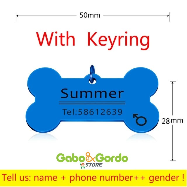 PLACA DE IDENTIFICACIÓN CON GRABADO GRATIS
