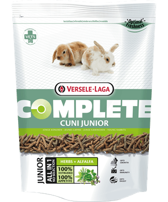 VERSELE LAGA COMPLETE CUNI  JUNIOR/ Alimento completo para conejos de 0 a 8 meses