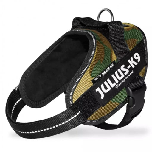 JULIUS K9 IDC Powerharness Camouflage Dog Harness Gabo Gordo E Shop