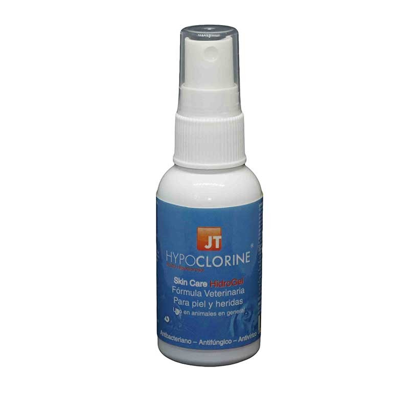 Spray JT Hypoclorine Skin Care 60 ml para limpieza de piel en mascotas