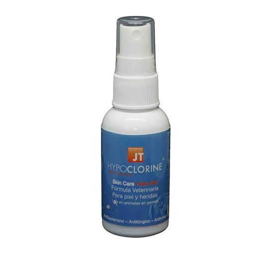 Spray JT Hypoclorine Skin Care 60 ml para limpieza de piel en mascotas