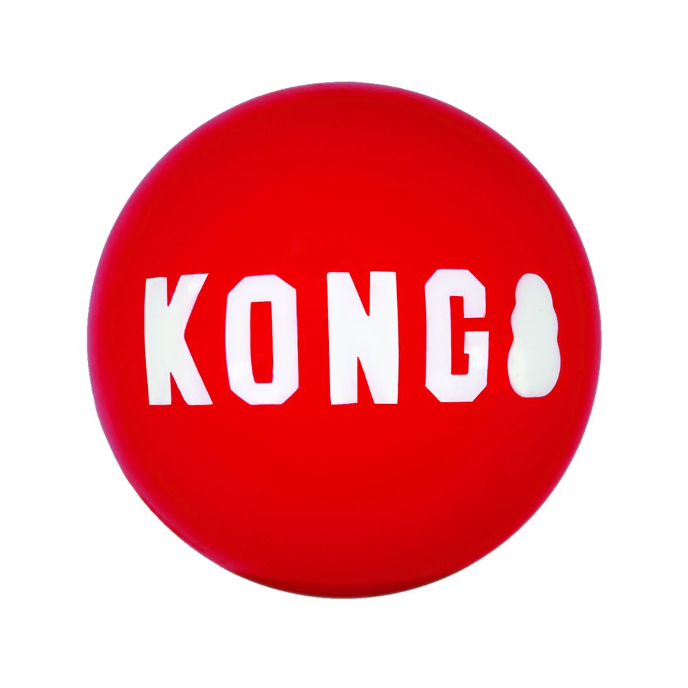 Pack de 2 pelotas KONG Signature Ball para perros