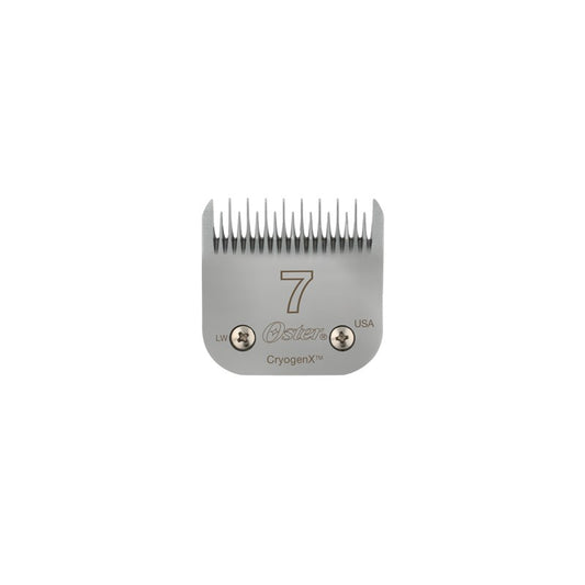 Cuchilla Oster 80 Nº7 de 3,2 mm para corte profesional en perros y gatos
