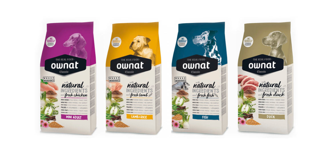 Pienso OWNAT Classic Duck Dog con carne de pato fresca para perros en Gran Canaria