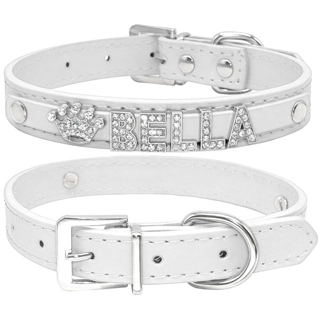 COLLAR DE DIAMANTES PERSONALIZADO PARA PERRO Y GATO Gabo&Gordo Pet Shop en Las Palmas de Gran Canaria tienda para mascotas, perros, gatos, conejos, tortugas, animales, accesorios para mascotas