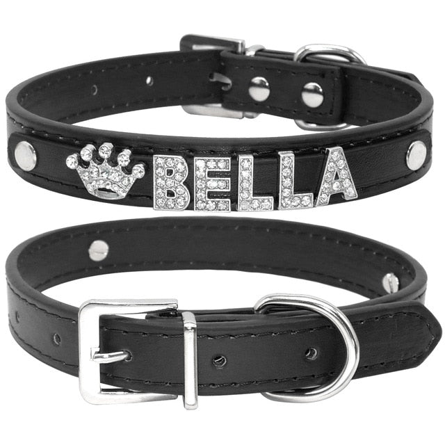 COLLAR DE DIAMANTES PERSONALIZADO PARA PERRO Y GATO Gabo&Gordo Pet Shop en Las Palmas de Gran Canaria tienda para mascotas, perros, gatos, conejos, tortugas, animales, accesorios para mascotas