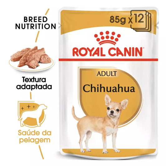 ROYAL CANIN RAZA CHIHUAHUA HUMEDO 12 x 85 g Gabo y Gordo E Shop, la mejor tienda online en Gran Canaria, Islas Canarias, España, tienda online para mascotas, perros, gatos, conejos, tortugas, animales, accesorios para mascotas en general. 
Gabo y Gordo E Shop is the best online pet shop in Gran Canaria, Canary Islands, Spain.