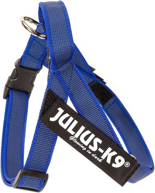 JULIUS K9 IDC Arnés Cinta Grey y Azul Para Perros