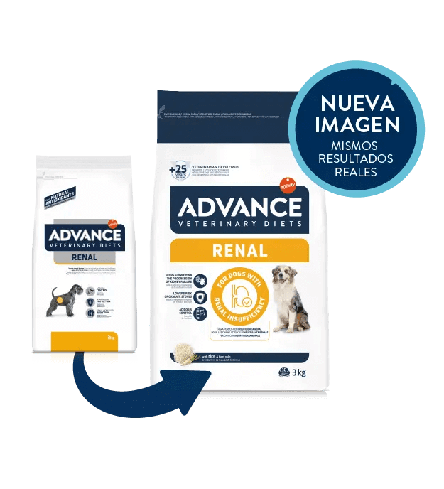 PIENSO ADVANCE VET RENAL DOG PERRO Gabo y Gordo E Shop, la mejor tienda online en las Islas Canarias, España, tienda online para mascotas, perros, gatos, conejos, tortugas, animales, accesorios para mascotas en general. 
Gabo y Gordo E Shop in Canary Islands, the best store for pets, dogs, cats, rabbits, turtles, animals, pet accessories.
