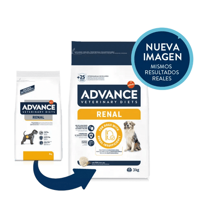 PIENSO ADVANCE VET RENAL DOG PERRO Gabo y Gordo E Shop, la mejor tienda online en las Islas Canarias, España, tienda online para mascotas, perros, gatos, conejos, tortugas, animales, accesorios para mascotas en general. 
Gabo y Gordo E Shop in Canary Islands, the best store for pets, dogs, cats, rabbits, turtles, animals, pet accessories.