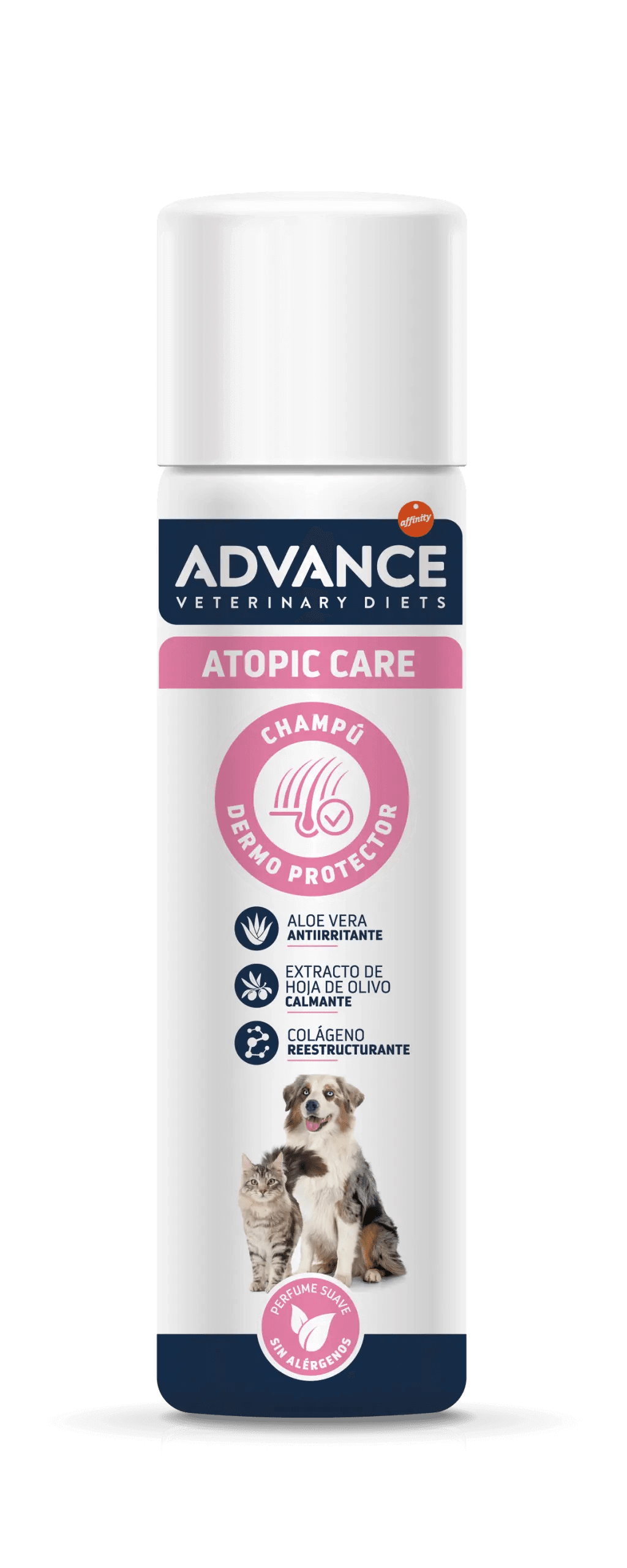 CHAMPÚ ADVANCE ATOPIC CARE 300 ml Gabo y Gordo E Shop, la mejor tienda online en las Islas Canarias, España, tienda online para mascotas, perros, gatos, conejos, tortugas, animales, accesorios para mascotas en general.  Gabo y Gordo E Shop in Canary Islands, the best store for pets, dogs, cats, rabbits, turtles, animals, pet accessories.