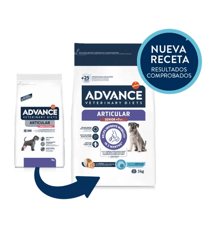 ADVANCE Vet Articular Senior +7 años | Pienso para perros adultos.  Gabo y Gordo E Shop, la mejor tienda online en las Islas Canarias, España, tienda online para mascotas, perros, gatos, conejos, tortugas, animales, accesorios para mascotas en general. 